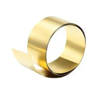 Lámina de Latón 1 Uds. De lámina de latón gruesa, 0,01-0,3mm ancho, 10-200mm, piel, fina Metal, longitud placa 100mm ~ 1000mm(0.05x200x1000mm)