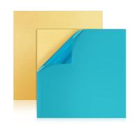 Lámina de Latón 2 Piezas H62 Placa de Latón 150 x 150 x 1 mm Chapa de Latón para Bricolaje, Joyas, Electricidad, Reparación, Industria