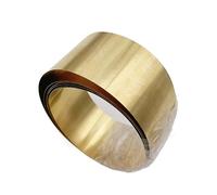 Lámina de latón de 0,1-1 mm de espesor, mecanizado de precisión y reparación de bricolaje for electrónica, relojes y juntas.(0.2x30x3000mm 1pc)