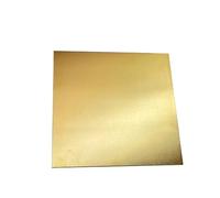 Lámina de latón de alta resistencia for joyería - Láminas de latón de 1,2 a 6 mm de grosor - 1 pieza(1.5 * 200 * 200MM)