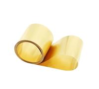 Lámina de latón H62-1 m de largo, 0,01-0,6 mm de espesor, 10-300 mm de ancho - Tira de latón resistente(0.6 * 200MM*1M)