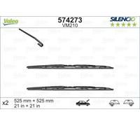 Lámina De Limpiaparabrisas Land Rover Discovery 98-04 (574273) OEM Valeo
