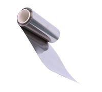 Lámina de metal - 14 cm de ancho, 1 m de largo, ideal for investigación y experimentación(Thick0.02mm)