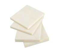 Lámina de nylon, White Nylon Polyamide Plate Sheet For Commercial Manufacturing Multiple Sizes(6x300x300mm)