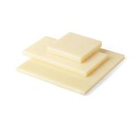 Lámina de plástico ABS beige de 100 mm × 100 mm, antiestática, ignífuga, de 1 a 10 mm de espesor, for producción de bricolaje y procesamiento de modelos industriales.(10MM)
