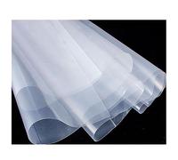 Lámina de plástico de polietileno grande de 2 m x 6 m, lámina impermeable de plástico transparente grueso de 1,1 kg, láminas de polietileno para cultivo de jardín para aislamiento de jardinería y