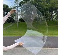 Lámina de policarbonato acrílico transparente for techos, 1,2 mm de espesor, revestimiento de techos, láminas transparentes de PC con protección impermeable.(6.9 x 26.2ft)