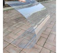 Lámina de policarbonato for techo de invernadero, panel de plástico transparente, paneles aislantes transparentes for iluminación natural(0.8m x 10.5m (2.62ft x 34.4ft))