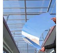 Lámina De Policarbonato para Techos Transparente,Planchas De Plástico para Techos,Paneles De Fibra De Vidrio Aislantes,Fácil De Doblar Y Cortar,Placas De Iluminación Diurna Resistente UV,W×L-0.6x9m