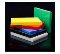 Lámina De Polietileno, 1 Pieza, Tablero De Plástico De Alta Temperatura, Placa De PE/UPE/HDPE, Bricolaje(Red,6mm)