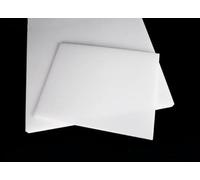 Lámina de polipropileno blanco - 400 mm x 300 mm, tablero de plástico resistente for bricolaje, ingeniería y uso industrial (1 unidad)(300x400x4mm)