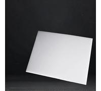 Lámina de polipropileno blanco (500 mm x 300 mm): plástico PP duradero y versátil for bricolaje, ingeniería y uso industrial.(300x500x2mm)