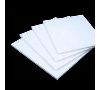 Lámina de PTFE, Hoja de politetrafluoroetileno de 300 mm x 300 mm x (4-6) mm for equipos industriales(300mmx300mmx4mm)