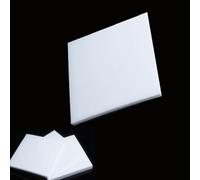 Lámina de PTFE, Hoja de PTFE 300x300 mm 1-5 mm de espesor for juntas, manualidades de bricolaje(5mm)