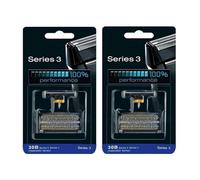 Lámina De Repuesto Y Cabezal Cortador 30B, Compatible Con Braun, Afeitadoras Eléctricas 30B 310 330 Series 7000, Afeitadoras Eléctricas Series 4000(2pc-30B)