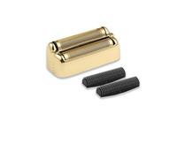 Lámina de repuesto y cabezal de corte compatibles con BaBylissPRO y FXONE. Afeitadora de doble lámina dorada y negra. Compatible con Babyliss. Reemplazo del cabezal de afeitado.(Black)