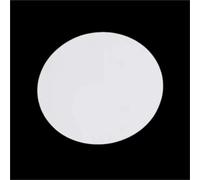 Lámina de sustrato 10 láminas de cerámica alúmina, disco redondo corindón antienvejecimiento, placa blanca mecanizable(40X1mm)