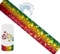 Lámina de transferencia con holograma arco iris 2