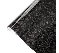 Lámina de vinilo teñida de 150 x 30 cm, autoadhesiva, para el interior del coche, modificación de tecnología de conductos de aire, sin burbujas, piezas decorativas (negro)