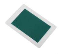 Lámina de visualización de campo magnético, 50 x 50 mm, color amarillo, película flexible para representar campos magnéticos invisibles para educación, investigación y control de calidad (verde 50 mm