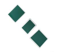 Lámina de visualización de campo magnético para representar campos estáticos, película flexible para investigación y educación, verde oscuro, 60 x 80 mm (60 x 80)