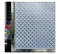 Lámina Decorativa para Ventanas Película Mate 3D for Ventana, vidrieras Decorativas, Pegatina de Vinilo UV, película autoadhesiva esmerilada, calcomanía privacidad for baño para Baño(90 x 300 cm)