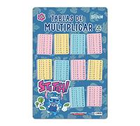 Lamina Educativa Tablas De Multiplicar Stitch Disney