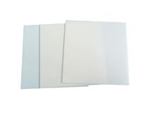 Lámina fina de cerámica de alúmina de 0,25 a 1 mm de espesor, sustrato cerámico aislante de alta temperatura for uso en electrónica e investigación.， 1 unidad(100 * 100mm*0.7mm)