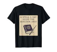 Lámina gráfica Magic Wisdom Spellbook Wand Camiseta