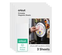 Lámina magnética Cricut 2012792 blanca compatible Maker Explore Joy Xtra Venture