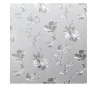 Lámina opaca translúcida de vidrio esmerilado para privacidad en el baño y difusión de la luz, fácil de cortar a medida, hecha de PVC para un uso duradero (A)