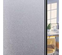 Lámina para Cristales 152 x 200 cm Opaco Esmerilada Decorativa Película Decorativa Opaca para Ventanas Lámina de Protección Solar UV para Privacidad del Bano, Mate Puro