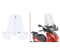 Hoja Parabrisas para piaggio beverly 300 310 400 HPE 2021 2022 2023 2024 2025