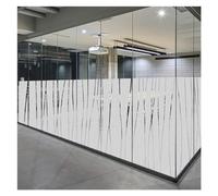 LáMina Privacidad Ventana Película de Ventana de Rayas Mate, Pegatina Decorativa de vitral, película autoadhesiva esmerilada de privacidad, calcomanía for Ventana de Vidrio(120x300cm)