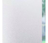 Lámina Protector Solar Privacidad 70 x 100 cm Opaco Esmerilada Decorativa Película Opaca de Acristalamiento Térmico Vinilos para Ventanas Opaco para Privacidad del Bano, Blanco Mate
