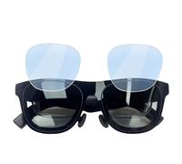 Lámina protectora lentes aplicable a para XREAL one/one pro/air2 pro Juego de láminas protectoras para lentes de gafas AR de alta definición y a los arañazos PET frontal (para XREAL Air 2 Pro)