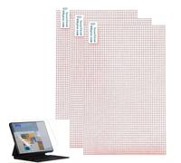 Lámina Protectora Universal A4 [3 Unidades] - Protector de Pantalla HD Recortable para GPS, Cámara, Reloj, Tableta - Antihuellas y Resistente a Arañazos