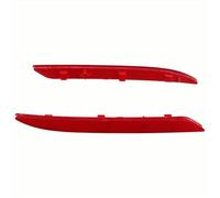 Lámina reflectante Compatible Con Benz Para A-Class W177 2020 2021 2022 Tira De Advertencia Trasera Reflectora De Parachoques Trasero De Automóvil OEM: A1778203301 A1778203401