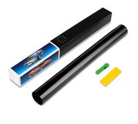 Lámina tintada autoadhesiva para ventanas de coche, resistente a los arañazos, bloquea el 99% de los rayos UV e IR, con protección contra el calor, protección contra el calor y el deslumbramiento (35%