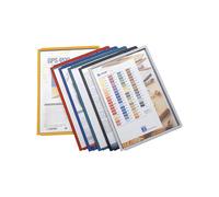 Durable Sherpa - Paneles de visualización (A4, 10 unidades), varios colores