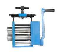 Laminador de Joyas, máquina de Rodillos de Trabajo liviano 3 en 1, Herramienta de tabletas de manivela Manual, Espesor de Prensa Ajustable, para Hacer Joyas de Bricolaje