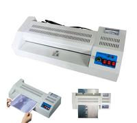 Laminador en rollo en frío y caliente, máquina laminadora térmica de 600W y 32CM, sin burbujas, calentamiento rápido, para papel A4 A3, oficina, uso doméstico