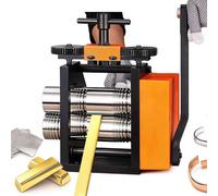 Laminador Manual De Joyería, Máquina Herramienta De Rodillo Manual 4 En 1, Prensa De Manivela Portátil Para Dar Forma A Alambre Y Tabletas De Hojas, Kit De Herramientas Para Hacer Joyas Para Bricolaje