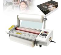 Laminadora A3 Laminadora en caliente y en frío, laminadora térmica digital para papel A3/A4 Laminado a una o dos caras para uso escolar, oficina y comercial