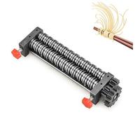 Laminadora De Masa Eléctrica 550W, Máquina Automática para Hacer Pasta Fresca, con Espesor Ajustable 0.3-5mm para Fetuccini Fresco, Espaguetis (2.5mm dough cutter (excluding dough sheeter))