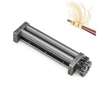 Laminadora De Masa Eléctrica 550W, Máquina Automática para Hacer Pasta Fresca, con Espesor Ajustable 0.3-5mm para Fetuccini Fresco, Espaguetis (1.5mm dough cutter (excluding dough sheeter))