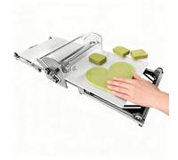 Laminadora de Masa Eléctrico, Laminadora de Masa Mostrador, Máquina para Amasar Masa, Máquina para Hacer Croissants, Rodillos de Panadería, Hojaldre, Pizza, Máquina para Amasar Masa Plegable
