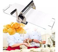 Laminadora de Masa Plegable, laminadora Manual de Masa, amasadora de Acero Inoxidable, con 55 grosores Ajustables, para Hacer Masa de Dulce de Leche, RS201