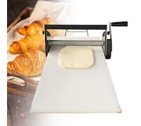 Laminadora de Masa Plegable Manual para panadería, Equipo Comercial Pizza y Croissants, laminadora hojaldre Acero Inoxidable,RS101