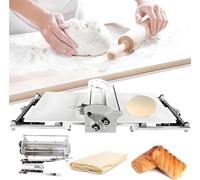 Laminadora De Masa Profesional, Laminadora Reversible Para Masa De Hojaldre Y Fondant, Laminadora Eléctrica, Espesor Regulable De 2 a 30 Mm, Laminadora Plegable Para Panaderías Y Pastelerías.